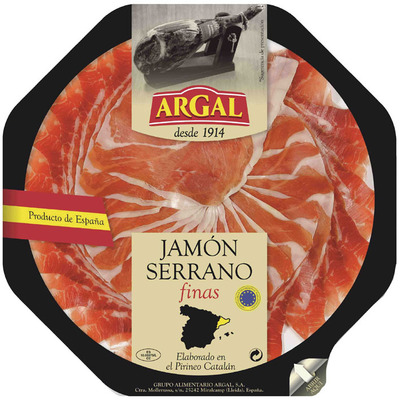 Argal Jamón serrano finas