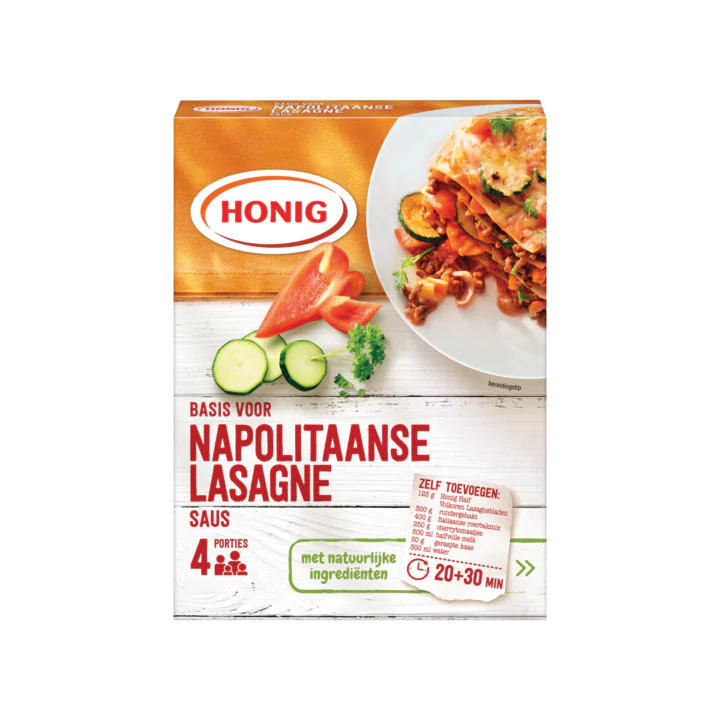 Honig Basis voor Napolitaanse Lasagne Saus