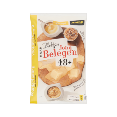 Huismerk Blokjes Kaas Jong Belegen 48+ Voordeel