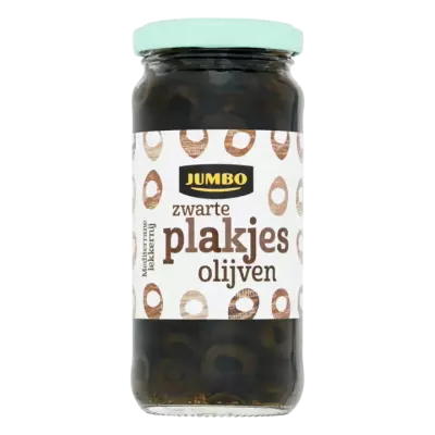 Huismerk Zwarte Plakjes Olijven