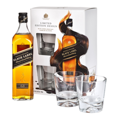 Johnnie Walker Giftpack double black