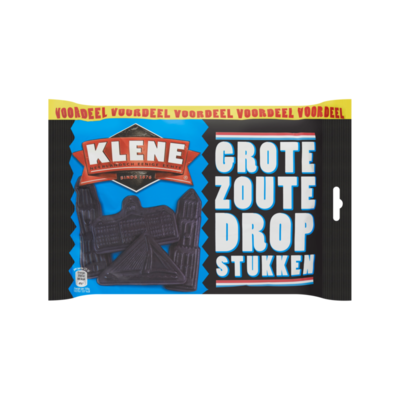 Klene Grote Zoute Drop Stukken Voordeel