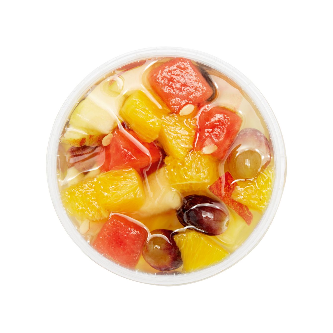 Fruitsalade Op Lichte Siroop