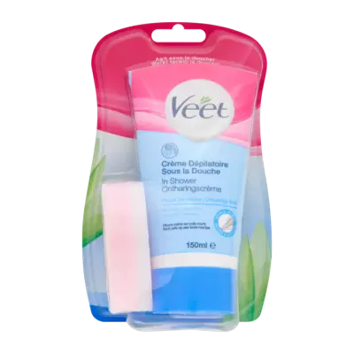 Veet Ontharingscrème Douche Gevoelige Huid