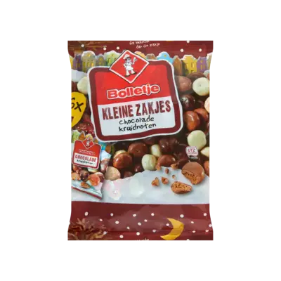 Bolletje Kleine Zakjes Chocolade Kruidnoten