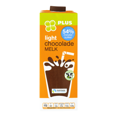 Huismerk Fairtrade chocolademelk light