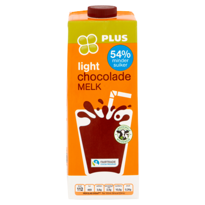 Huismerk Fairtrade chocolademelk light