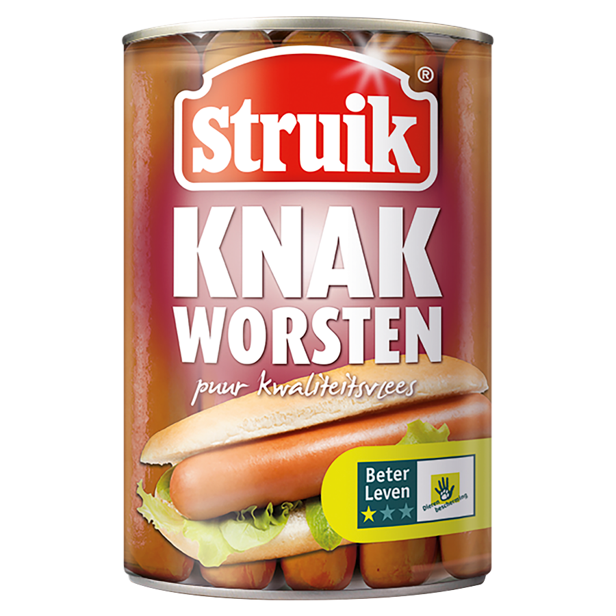 Struik Knakworst 10 stuks