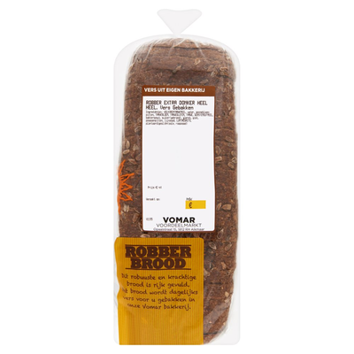 Vomar Robberbrood Extra Donker Heel