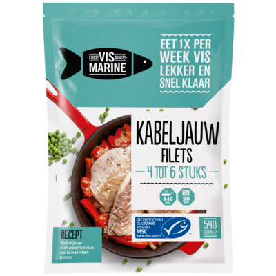 Vis Marine Kabeljauwfilet