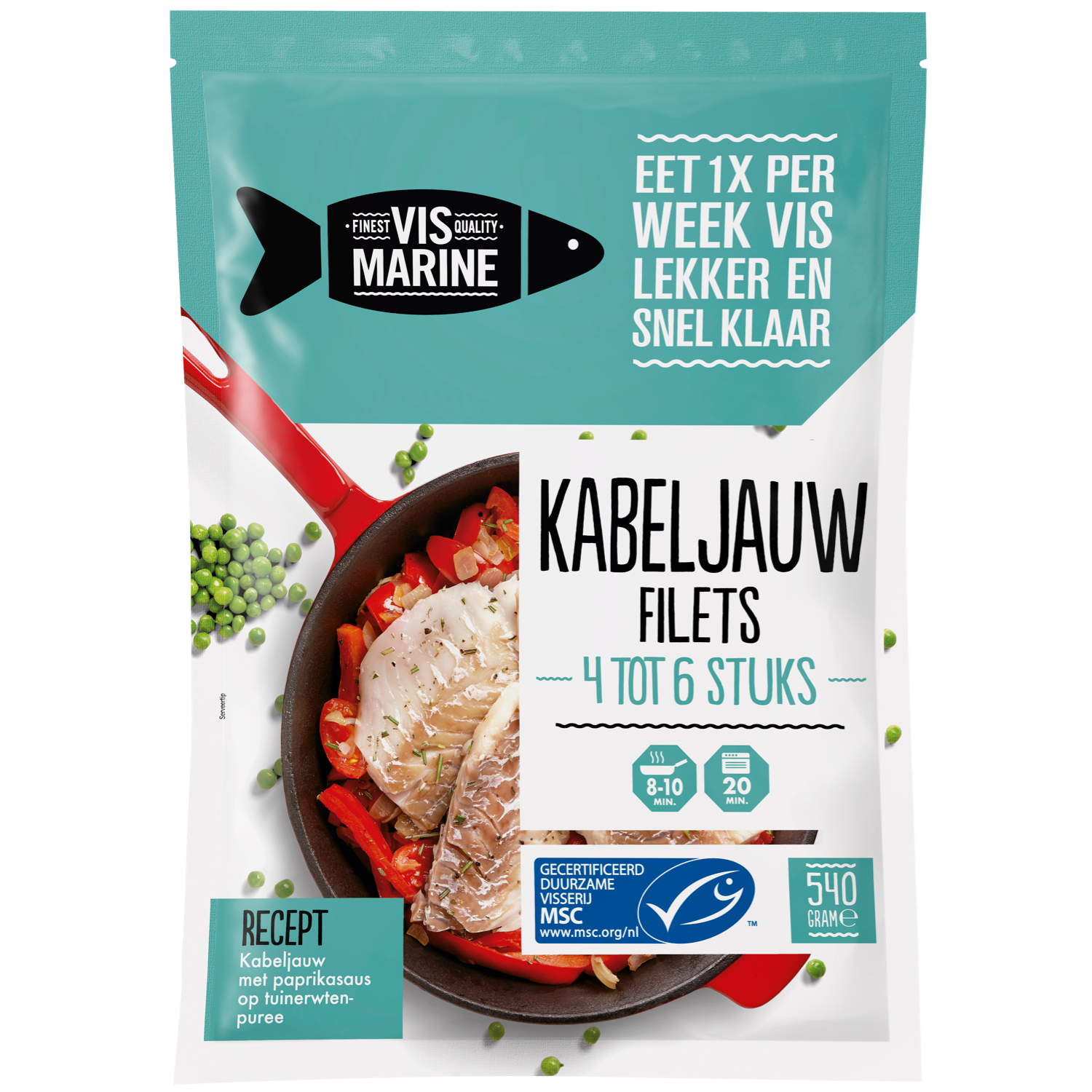 Vis Marine Kabeljauwfilet