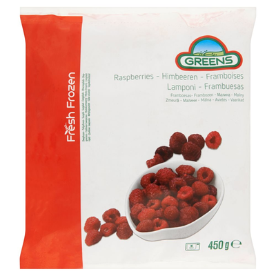 Greens Frambozen 450 g