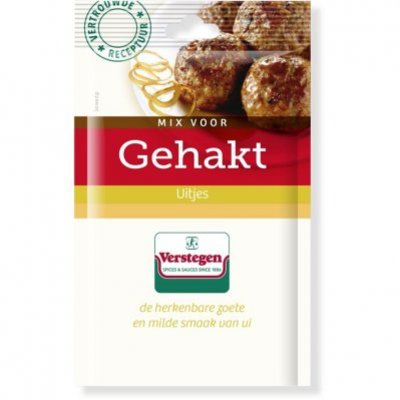Verstegen Kruidenmix voor gehakt met uitjes