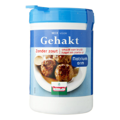 Verstegen Kruidenmix voor gehakt natriumarm