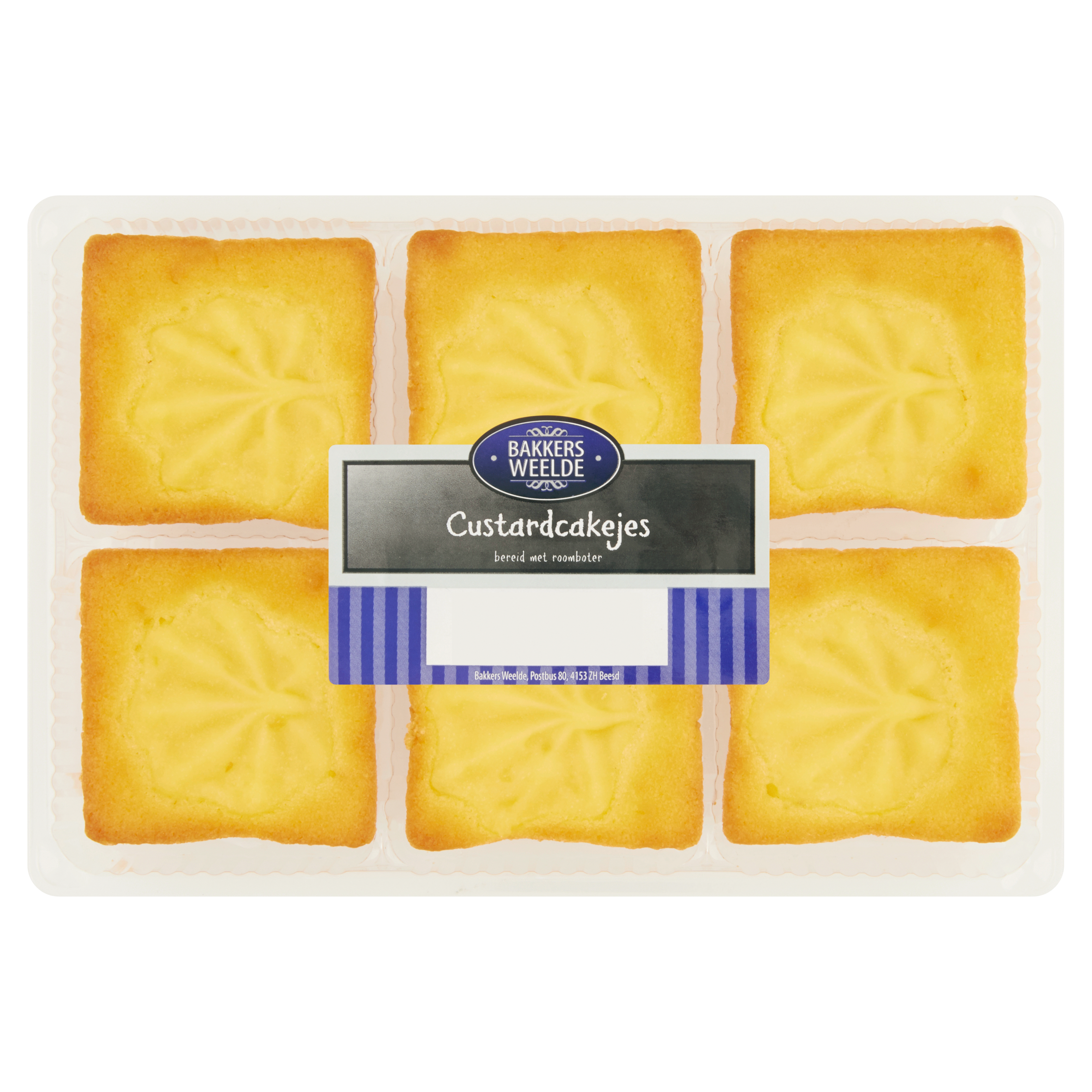 Bakkers Weelde Custardcakejes 240 g