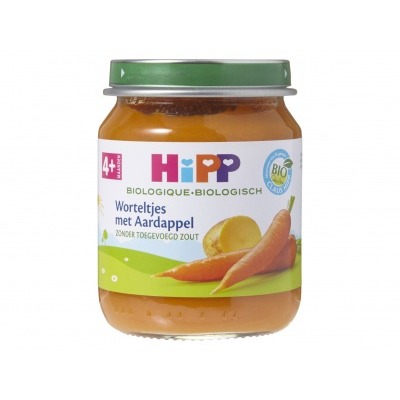 Hipp 4m Bio wortel aardappel