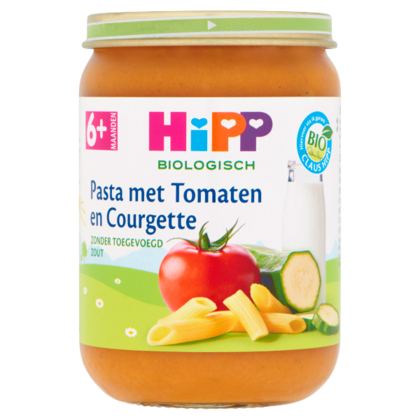 HiPP 6+ Pasta tomaten courgette biologisch