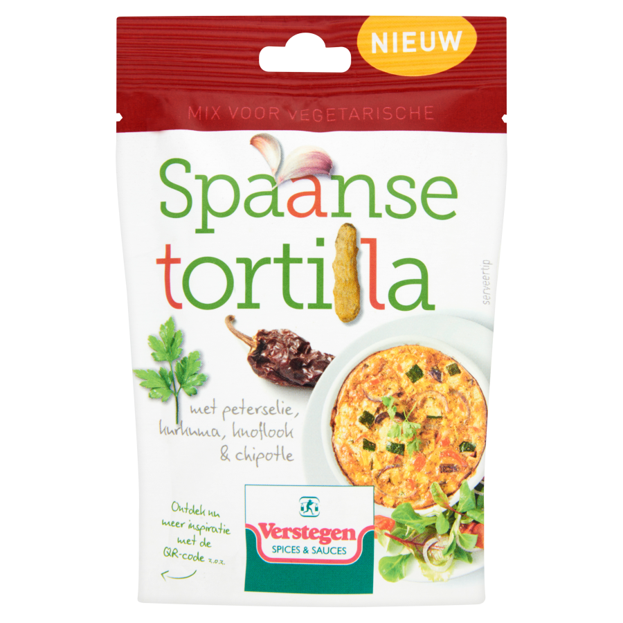 VEGE. SPAANSE TORTILLA