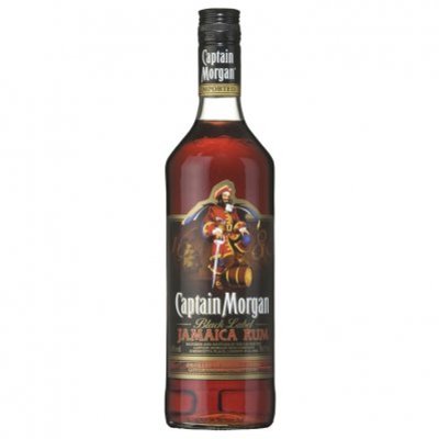 Captain Morgan Black label Jamaican rum