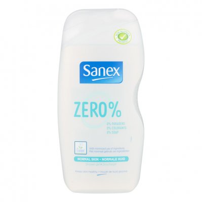 Sanex Zero% douche- en badgel