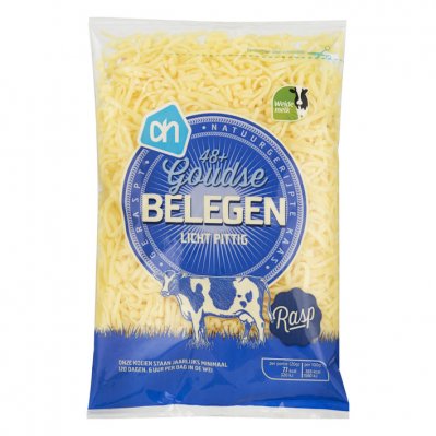 Huismerk Geraspte Goudse belegen kaas 48+