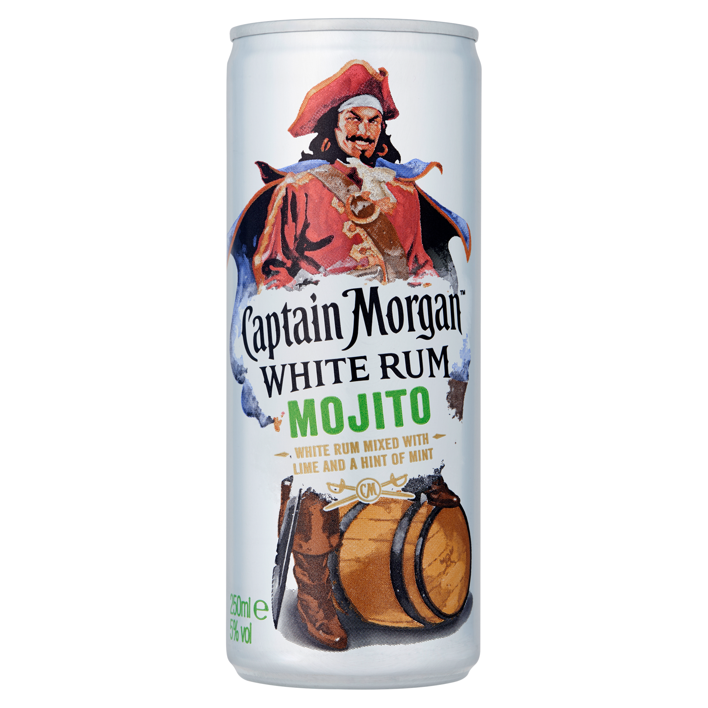 Captain Morgan White Rum Mojito 250 ml