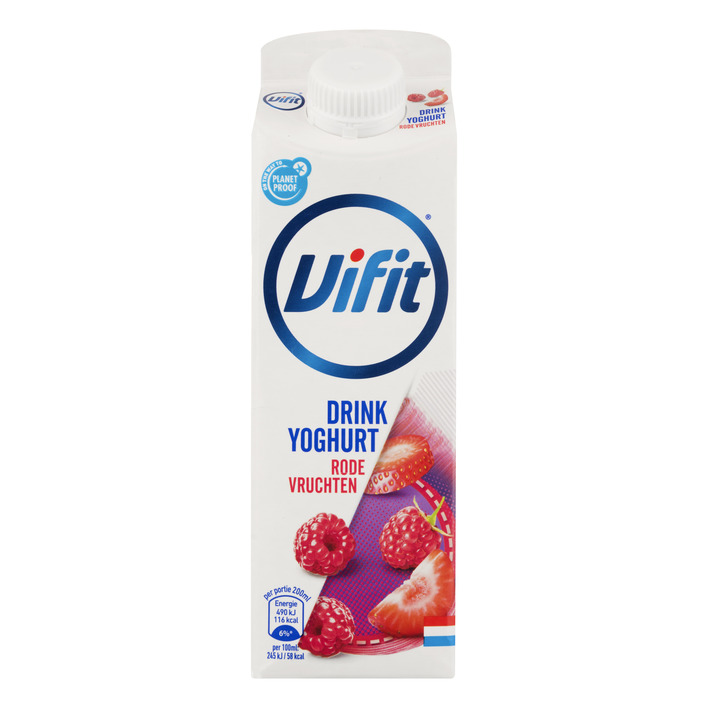 Vifit Drinkyoghurt rode vruchten
