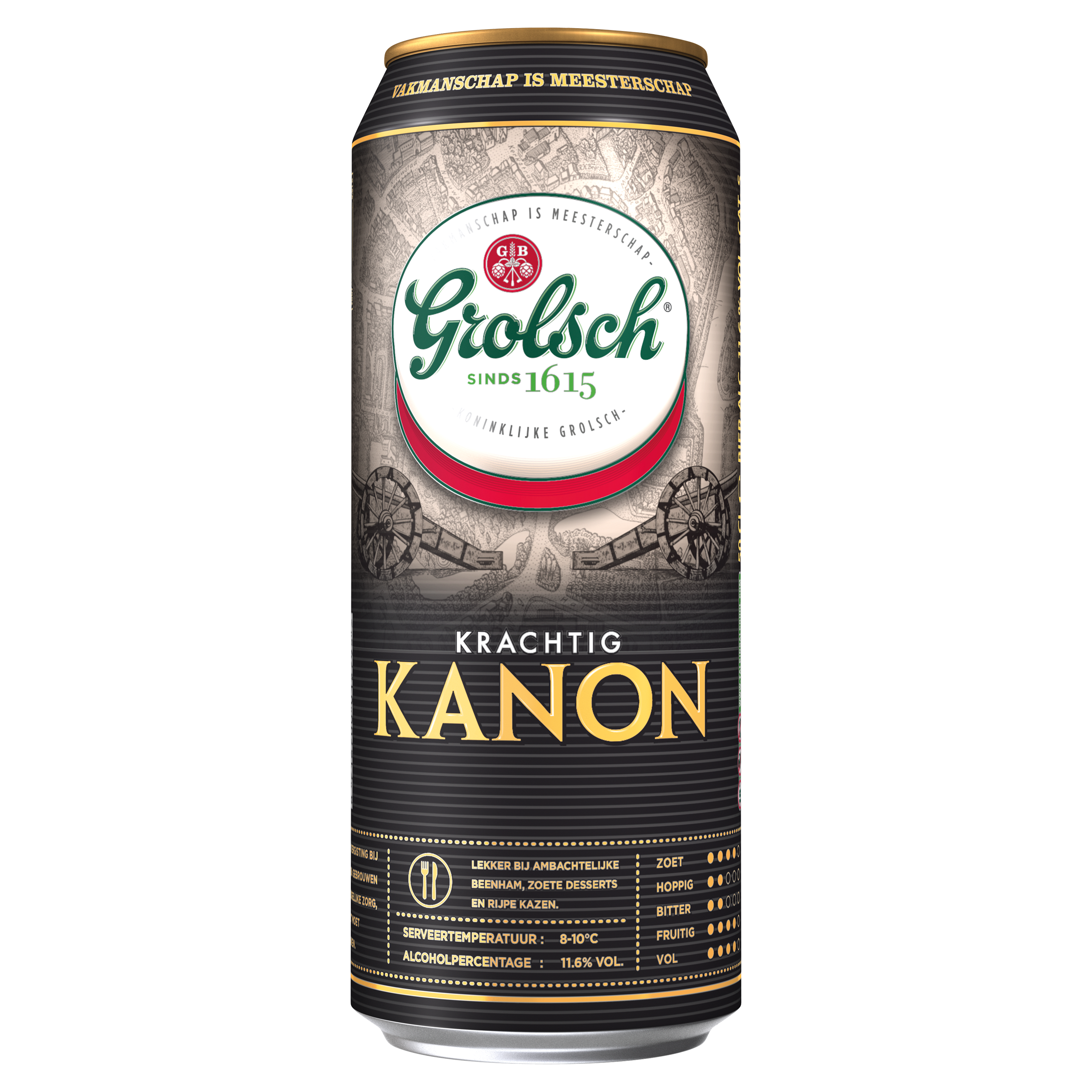 Grolsch Krachtig Kanon Blik 50 cl