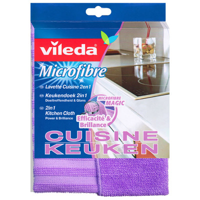 Vileda Microfibre keukendoek 2-in-1
