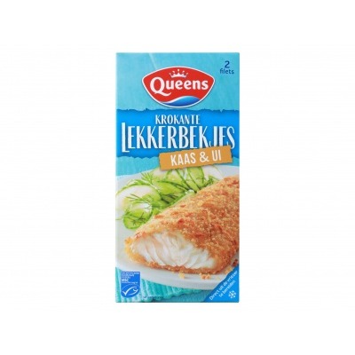 Queens Lekkerbekjes kaas ui