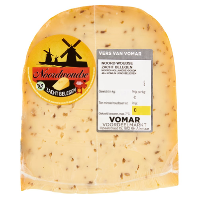 Vomar Noordwoudse Komijn Zacht Belegen 48+ Stuk ca. 600 g