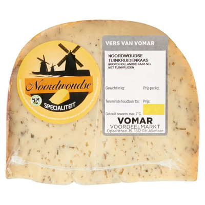 Vomar Noordwoudse Tuinkruidenkaas 50+ ca. 375 g