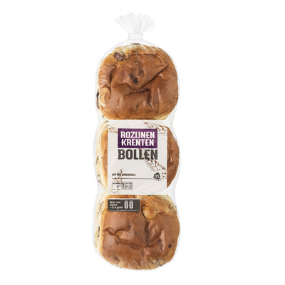 Huismerk Rozijnen krentenbollen