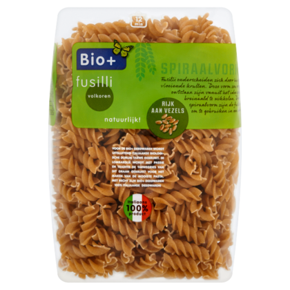 Bio+ Fusilli volkoren