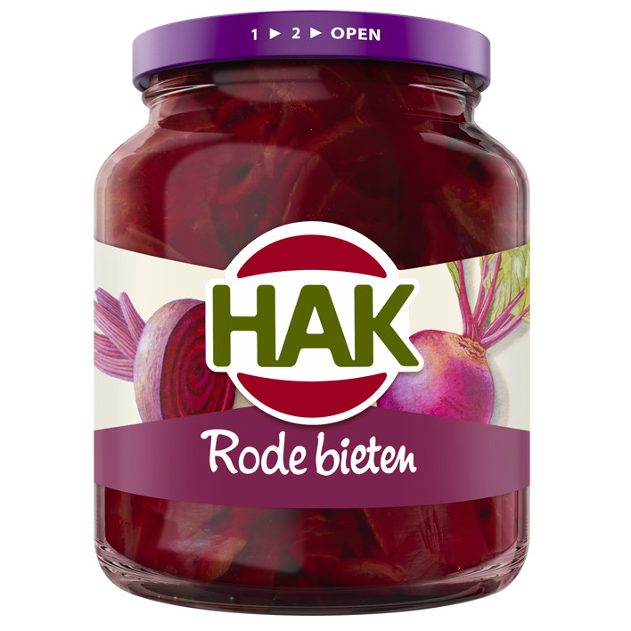 Hak Rode bieten schijven zoetzuur