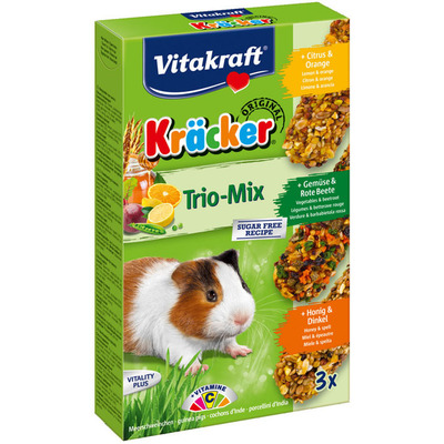 Vitakraft Kräckers cavia honing-groente- citroen