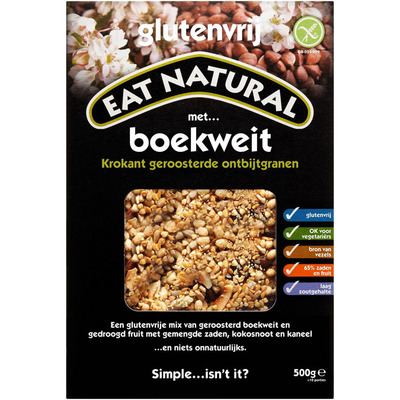 Eat Natural Ontbijtgranen boekweit glutenvrij