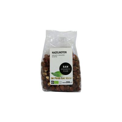 Raw Organic Food Hazelnoten
