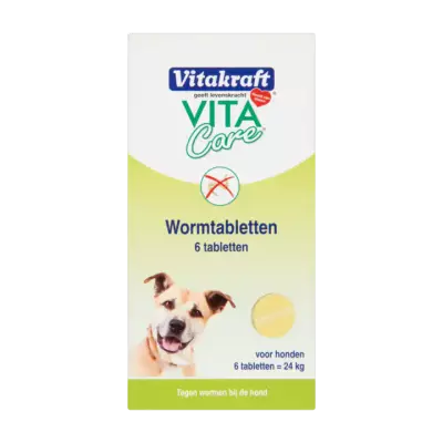 Vitakraft VitaCare Wormtabletten voor Honden
