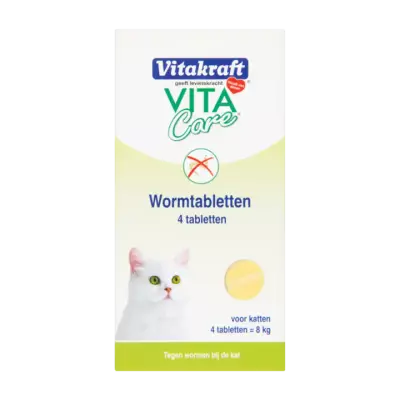 Vitakraft VitaCare Wormtabletten voor Katten