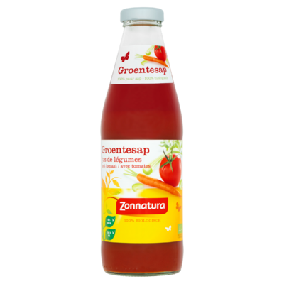 Zonnatura Groentesap met Tomaat 750 ml