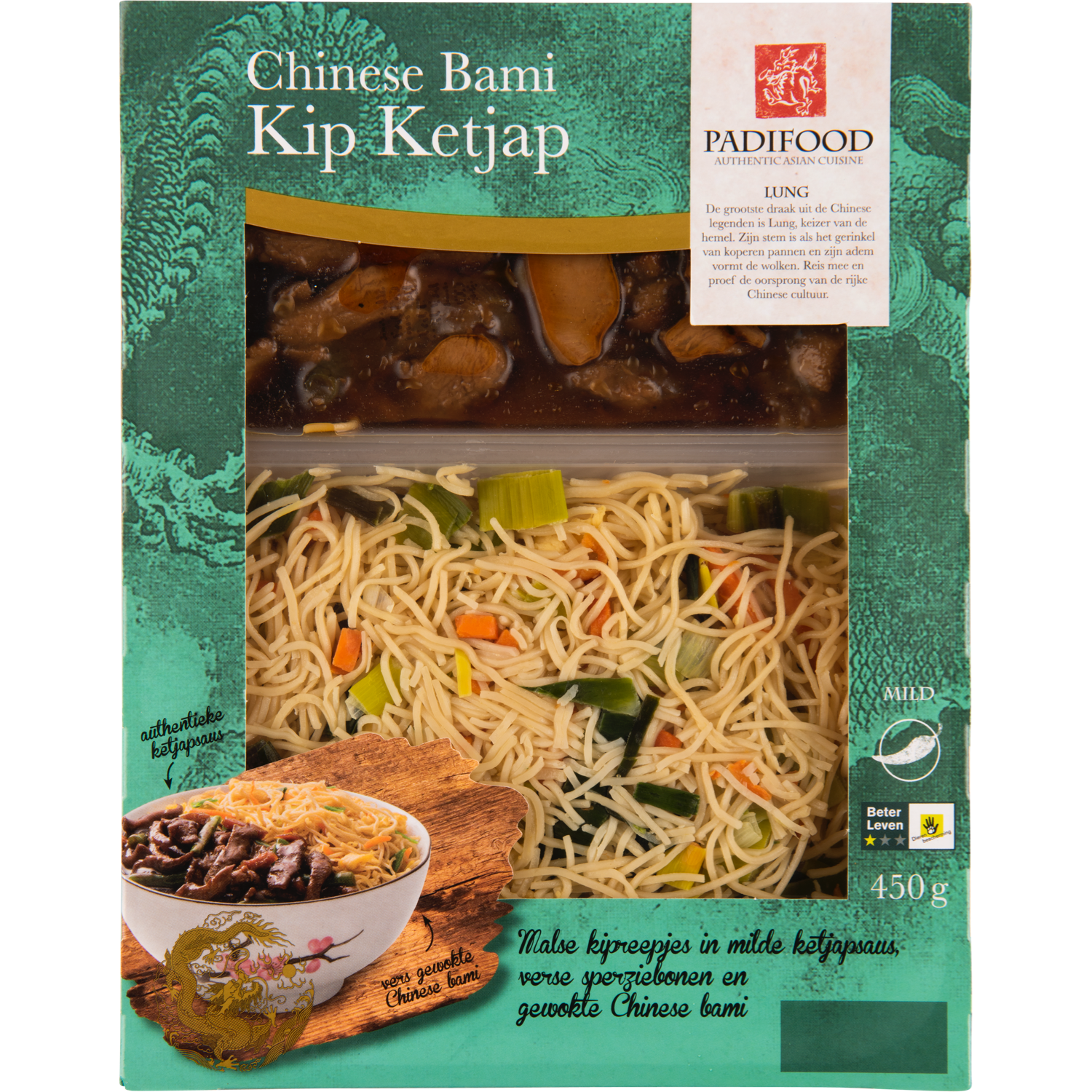 Padifood Chinese bami kip ketjap