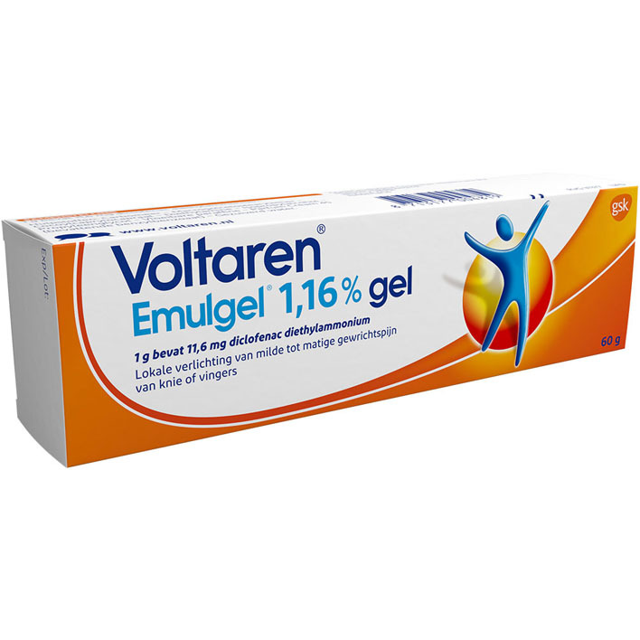 Voltaren Emulgel 1,16% Gel pijnverlichting