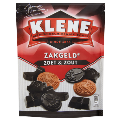 Klene Zakgeld Zoet & Zout 250 g