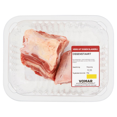 Huismerk Ossenstaart ca. 350 g