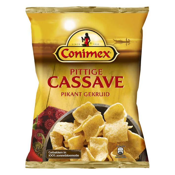 Conimex Kroepoek pittige cassave