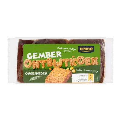 Huismerk Ontbijtkoek Gember Ongesneden