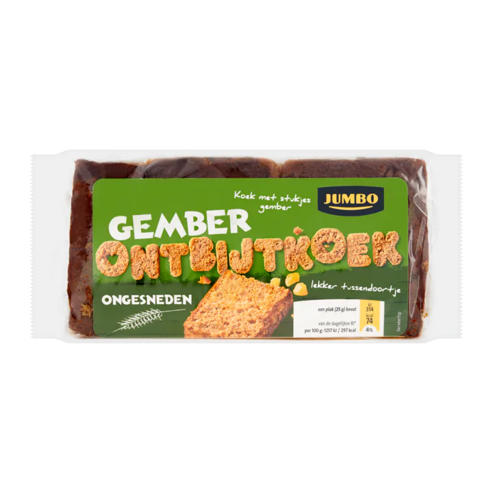 Huismerk Ontbijtkoek Gember Ongesneden