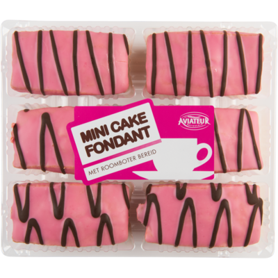 Aviateur Mini cake fondant