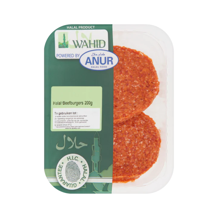 Wahid Halal Beefburgers